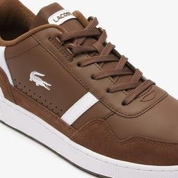 Lacoste T-Clip Erkek Kahverengi Sneaker