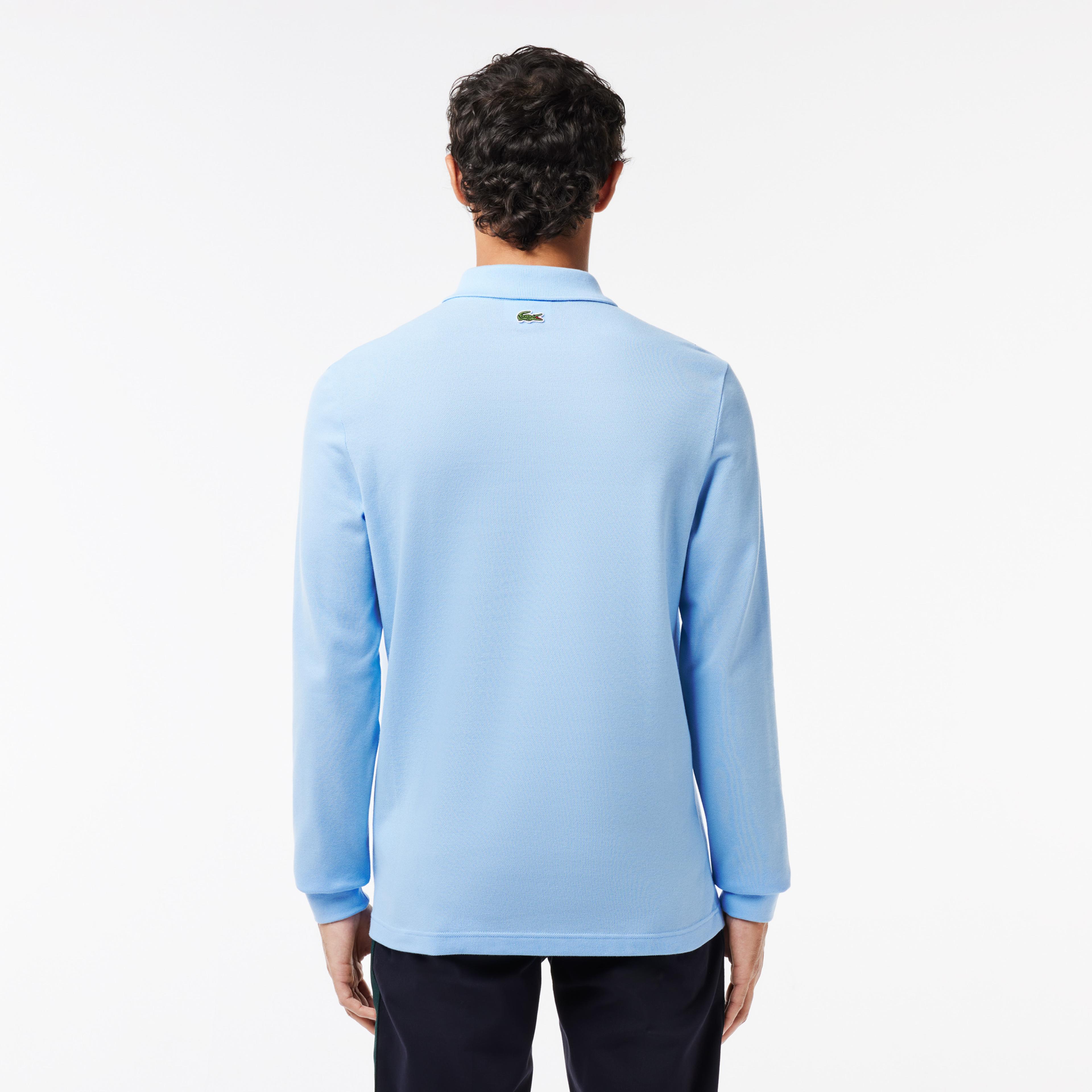 Lacoste Erkek Regular Fit Uzun Kollu L.12.12 Açık Mavi Polo
