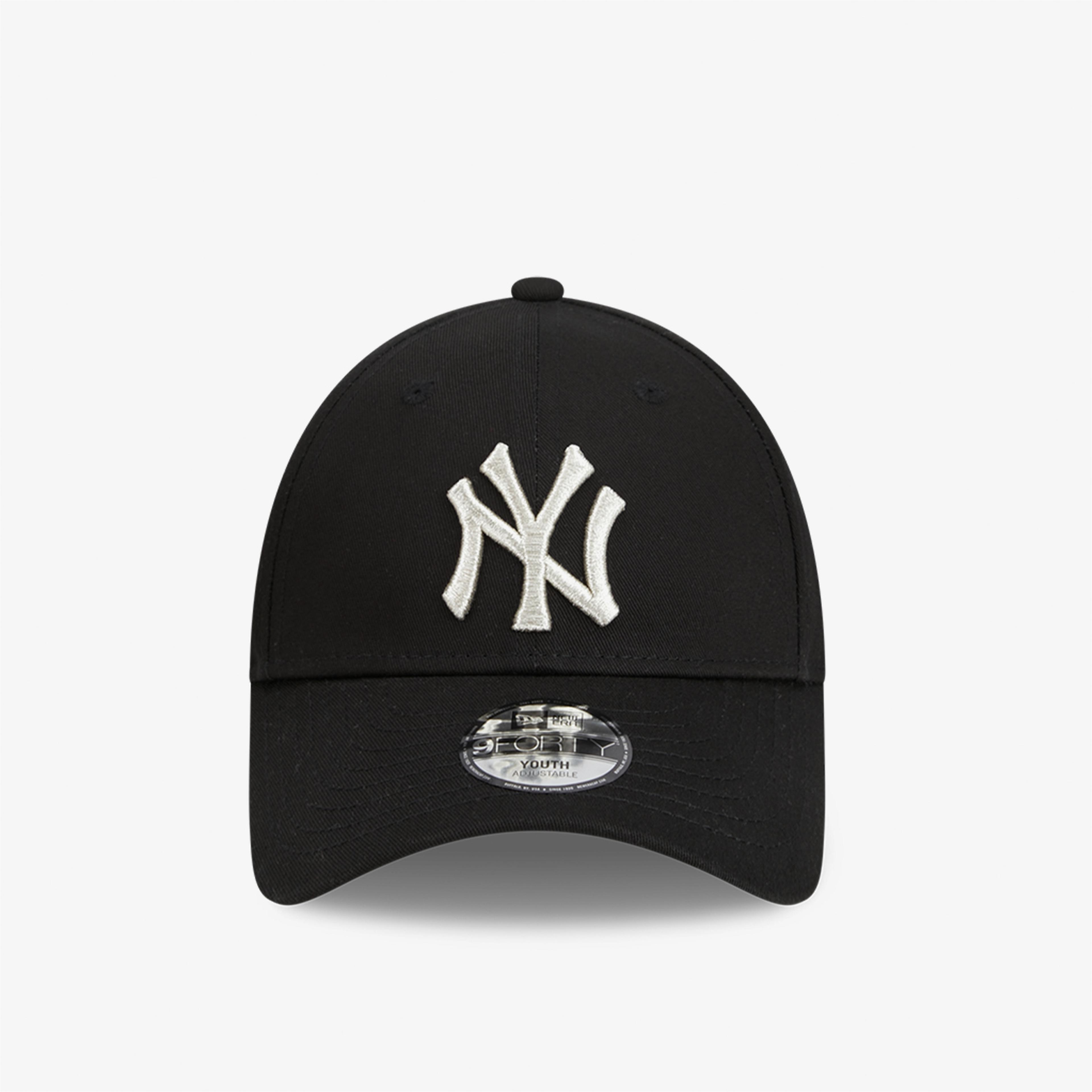 New Era Metallic 9Forty Neyyan Çocuk Siyah Şapka