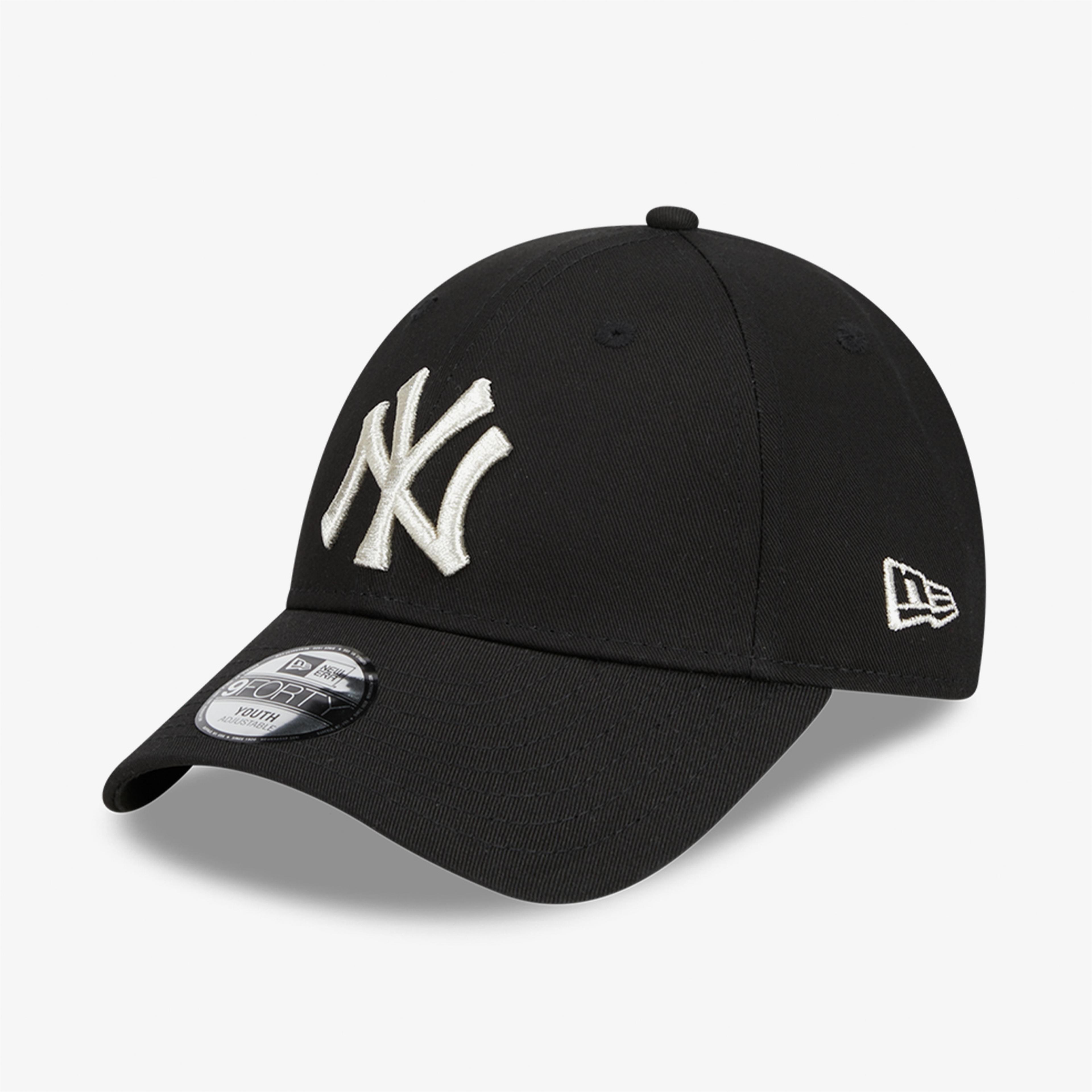 New Era Metallic 9Forty Neyyan Çocuk Siyah Şapka