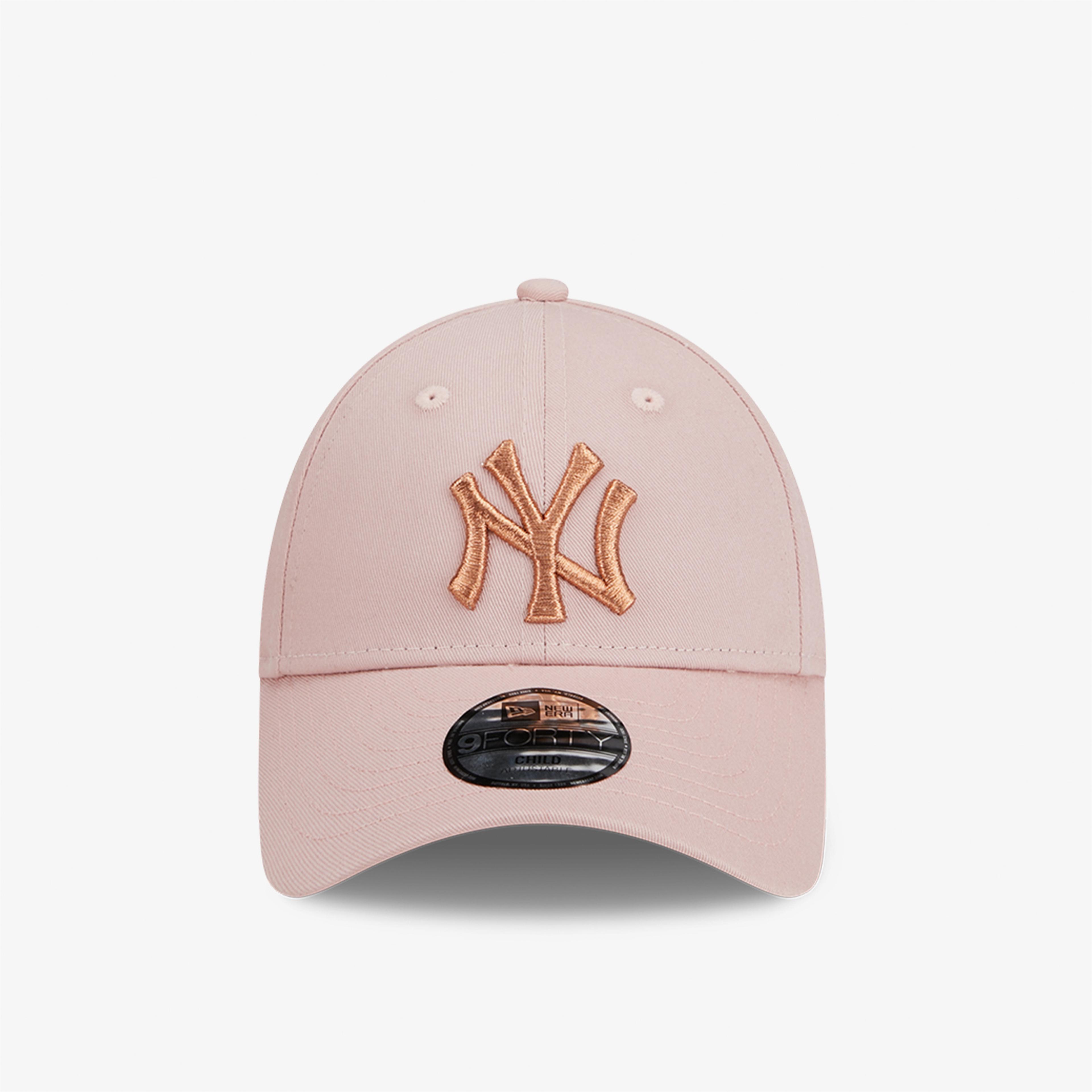 New Era Metallic 9Forty Neyyan Çocuk Pembe Şapka