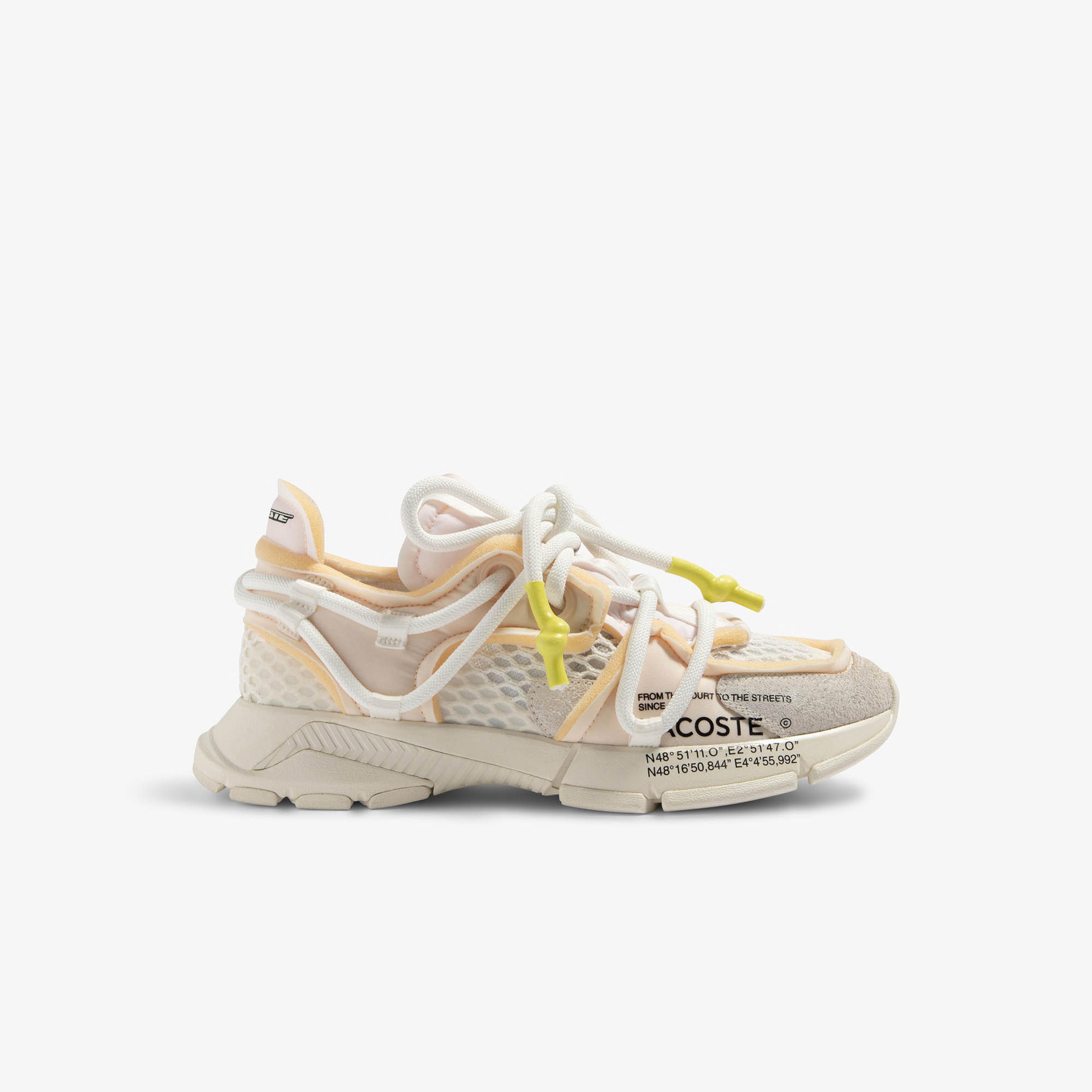 Lacoste SPORT L003 Active Runway Erkek Bej Sneaker