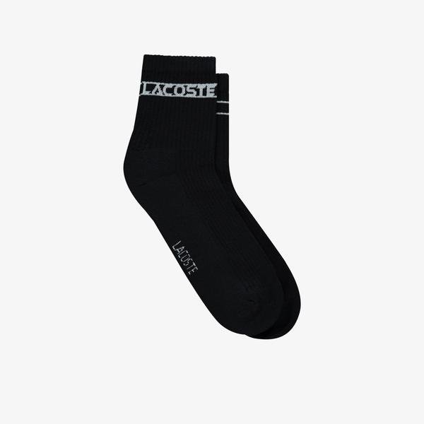 Lacoste Classic Erkek Siyah Çorap