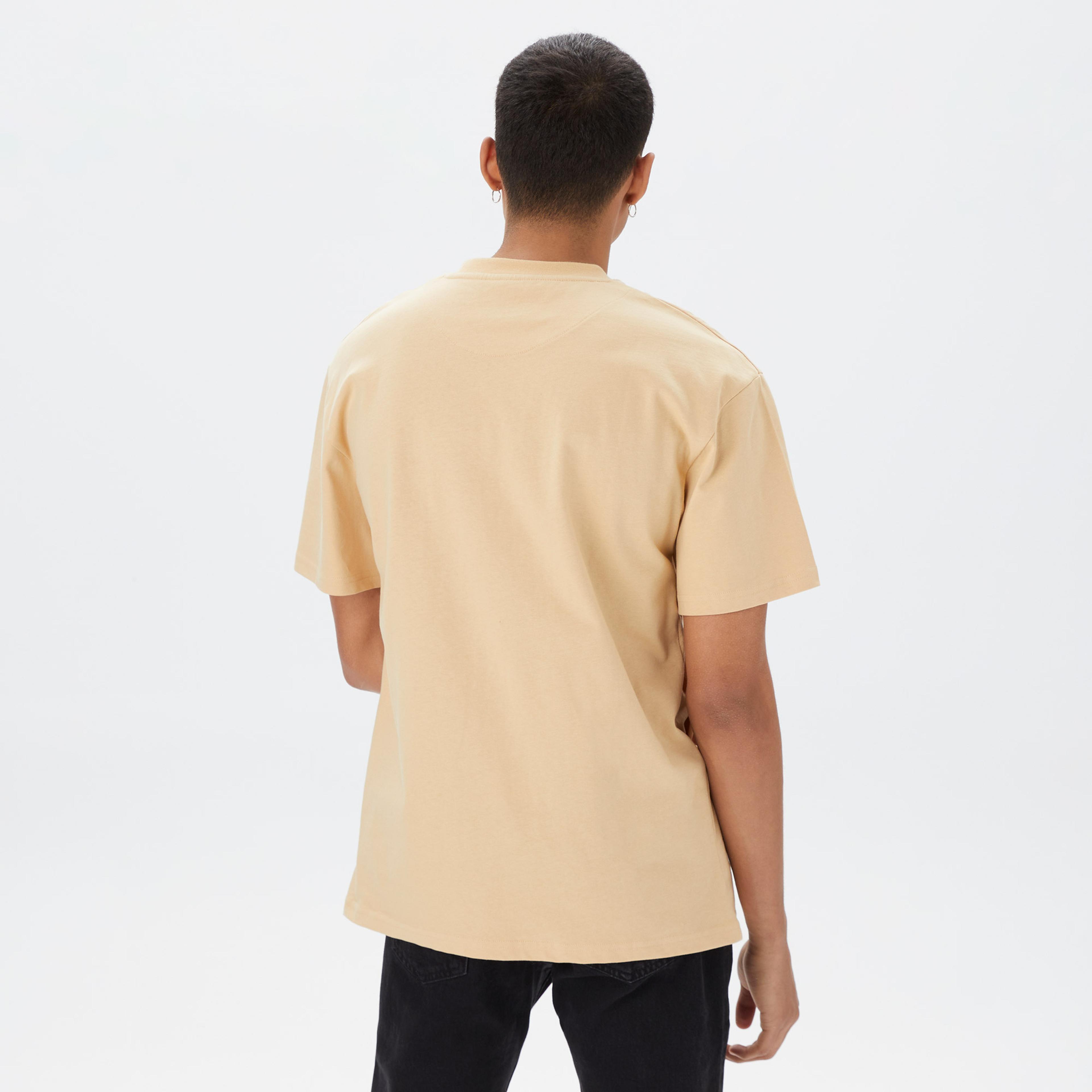 Karl Kani Small Signature Erkek Krem T-Shirt