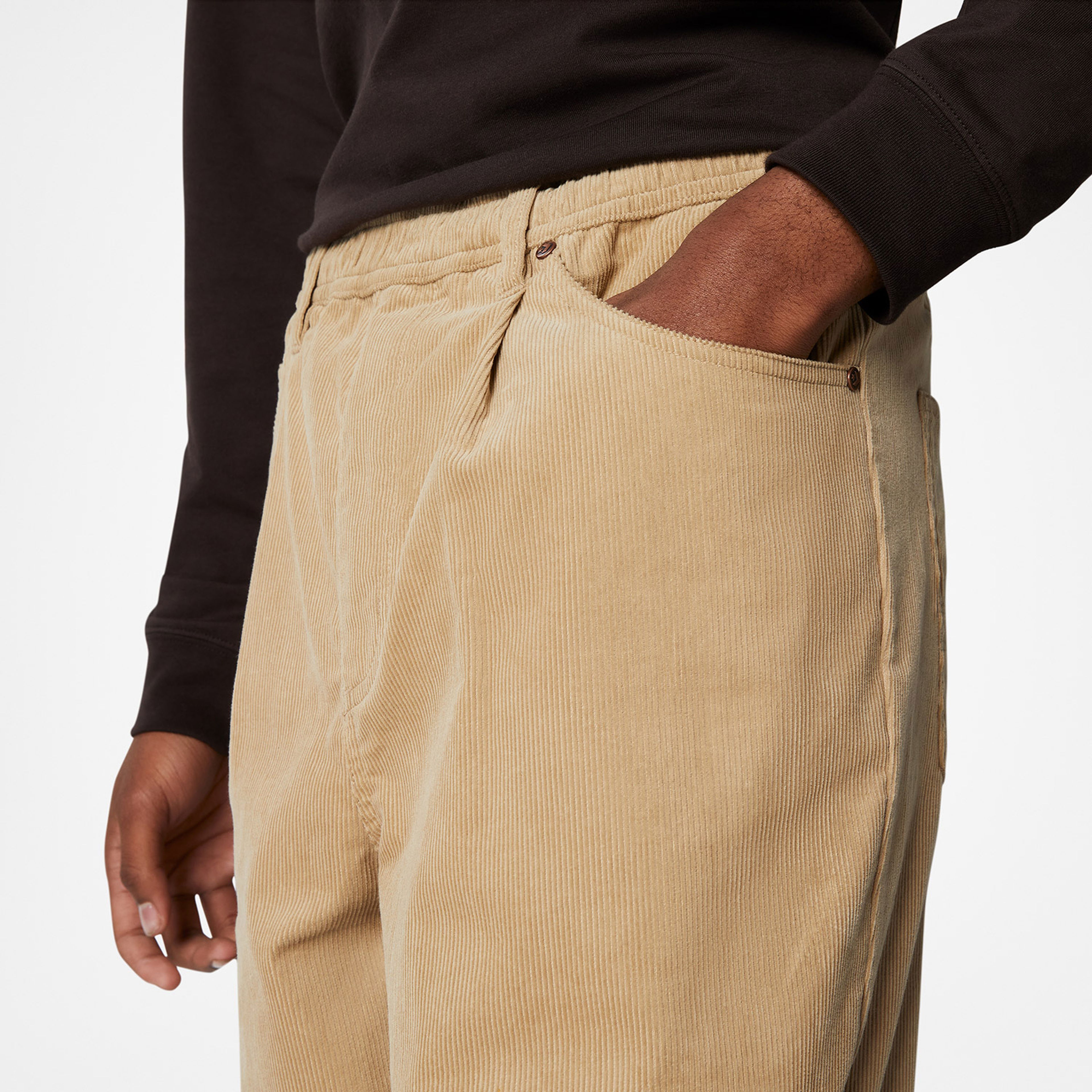 Converse Corduroy Erkek Krem Pantolon