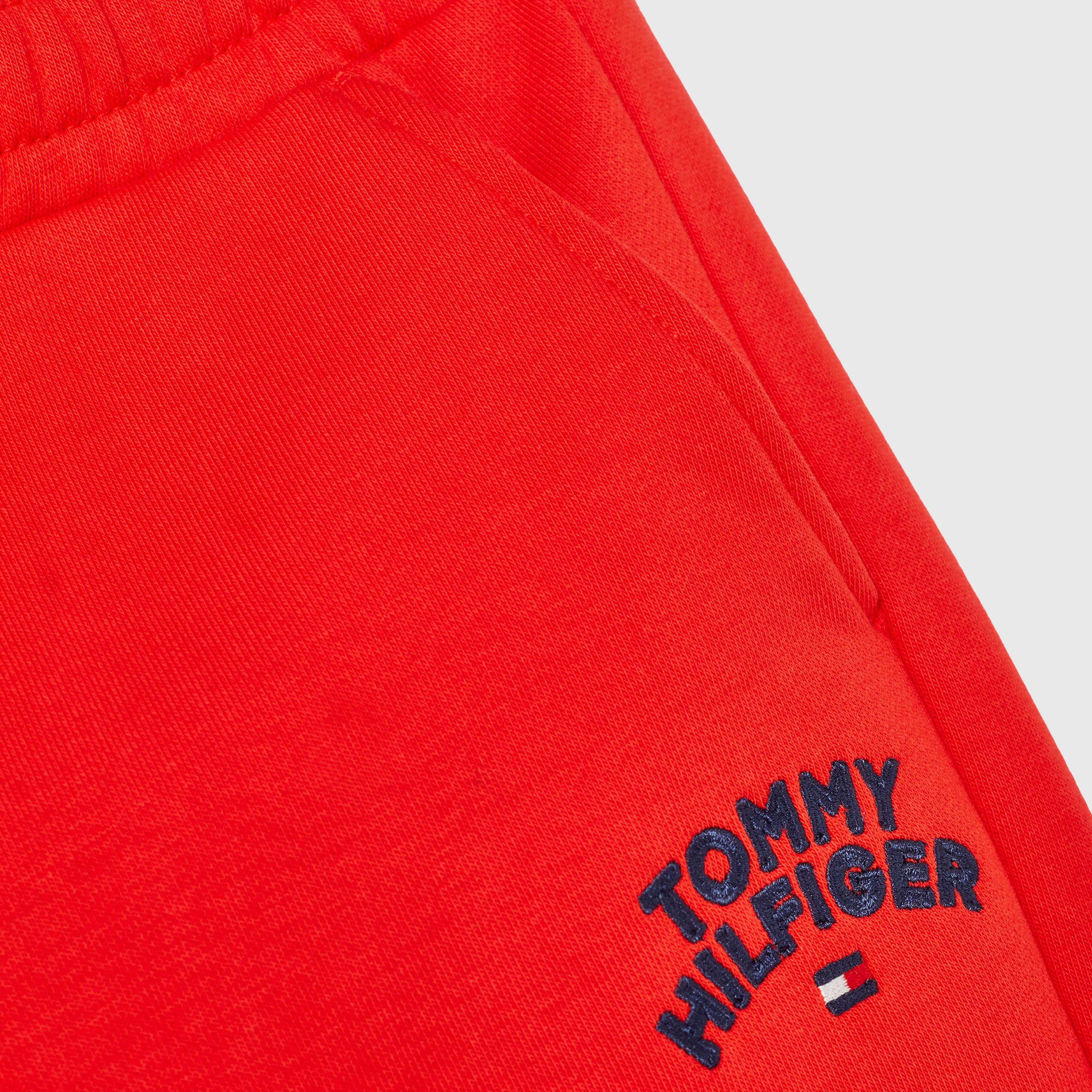 Tommy Hilfiger Flag Sweatpants Kız Çocuk Turuncu Eşofman Altı