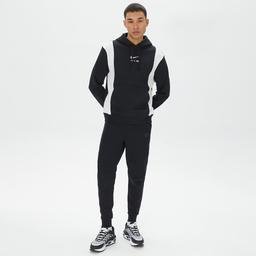 Nike Sportswear Swoosh Air Pullover Fleece Erkek Siyah Hoodie