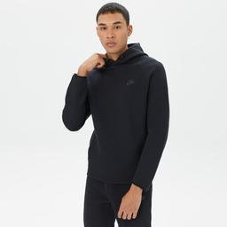 Nike Tech Fleece Pullover Erkek Siyah Hoodie