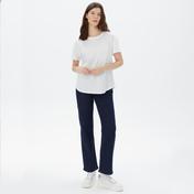 Nautica Kadın Beyaz Relaxed Fit T-Shirt