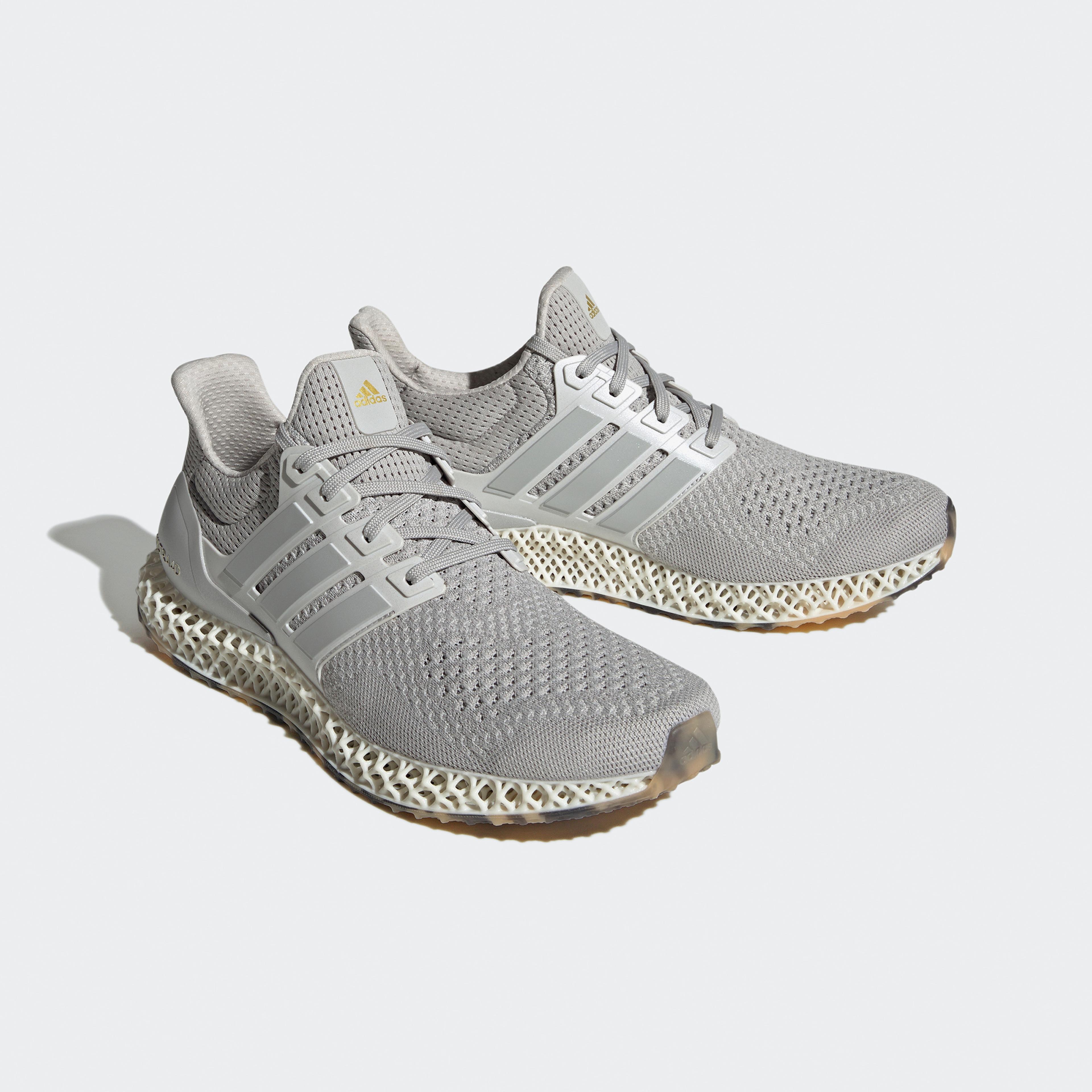 adidas Ultra 4D  Unisex Gri Spor Ayakkabı