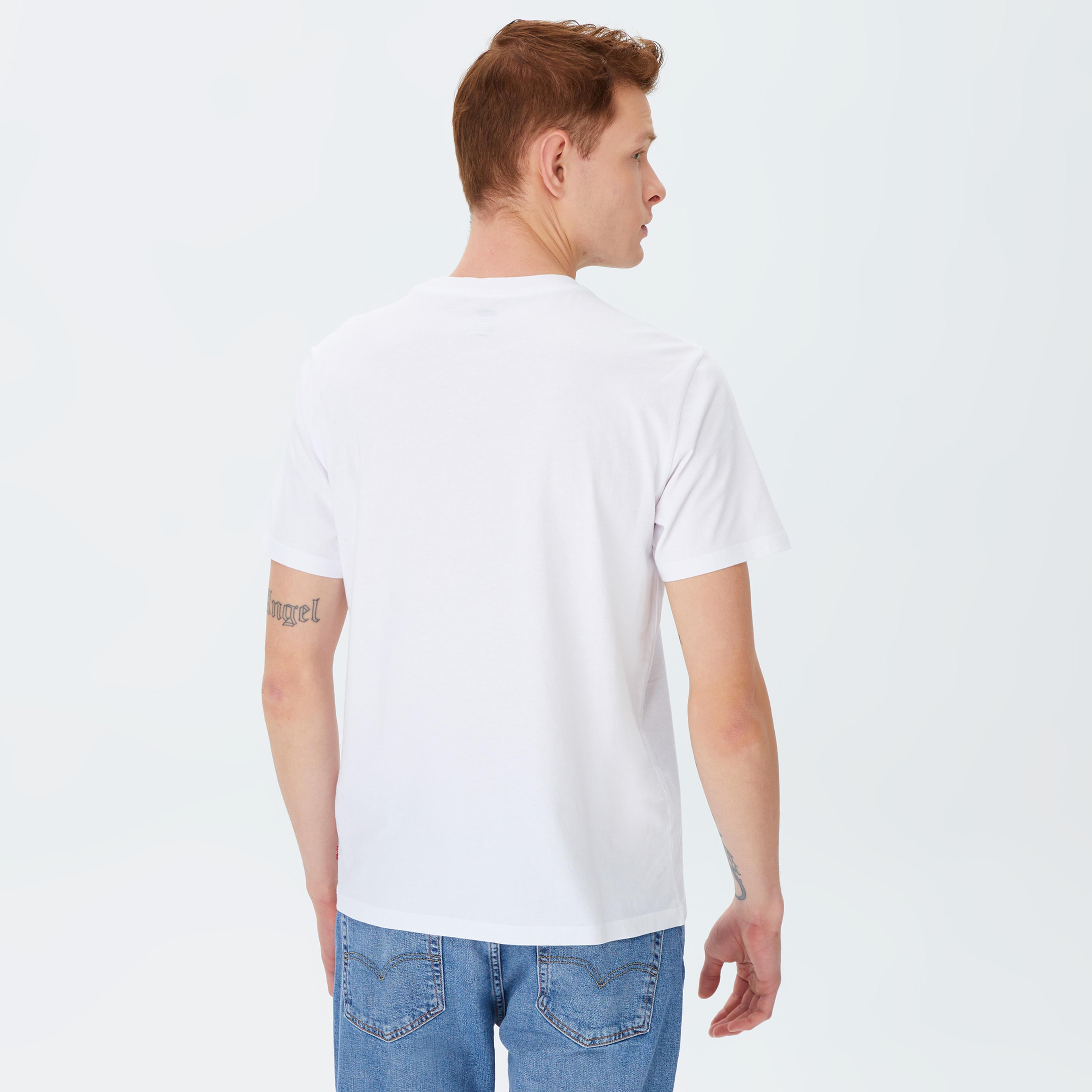 Levi's Sportswear Logo Graphic Sportswear Logo Erkek Bej T-Shirt