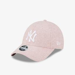 New Era New York Yankees Fleece 9FORTY Unisex Pembe Şapka