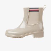 Tommy Hilfiger Corporate Elastic Rainboot Kadın Bej Bot