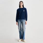 Ucla Alice Kadın Mavi Bisiklet Yaka Sweatshirt