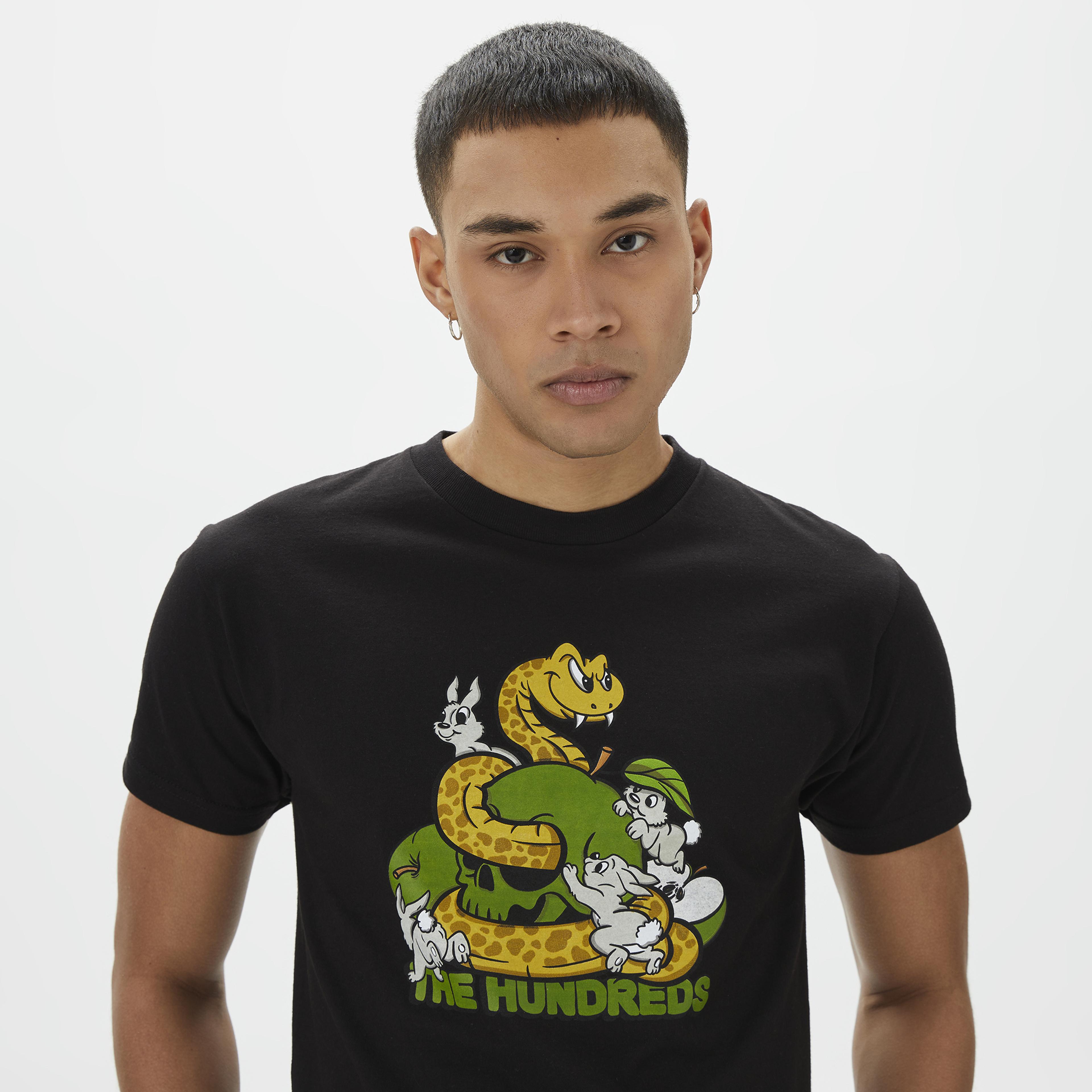 The Hundreds Bad Apples Erkek Siyah T-Shirt