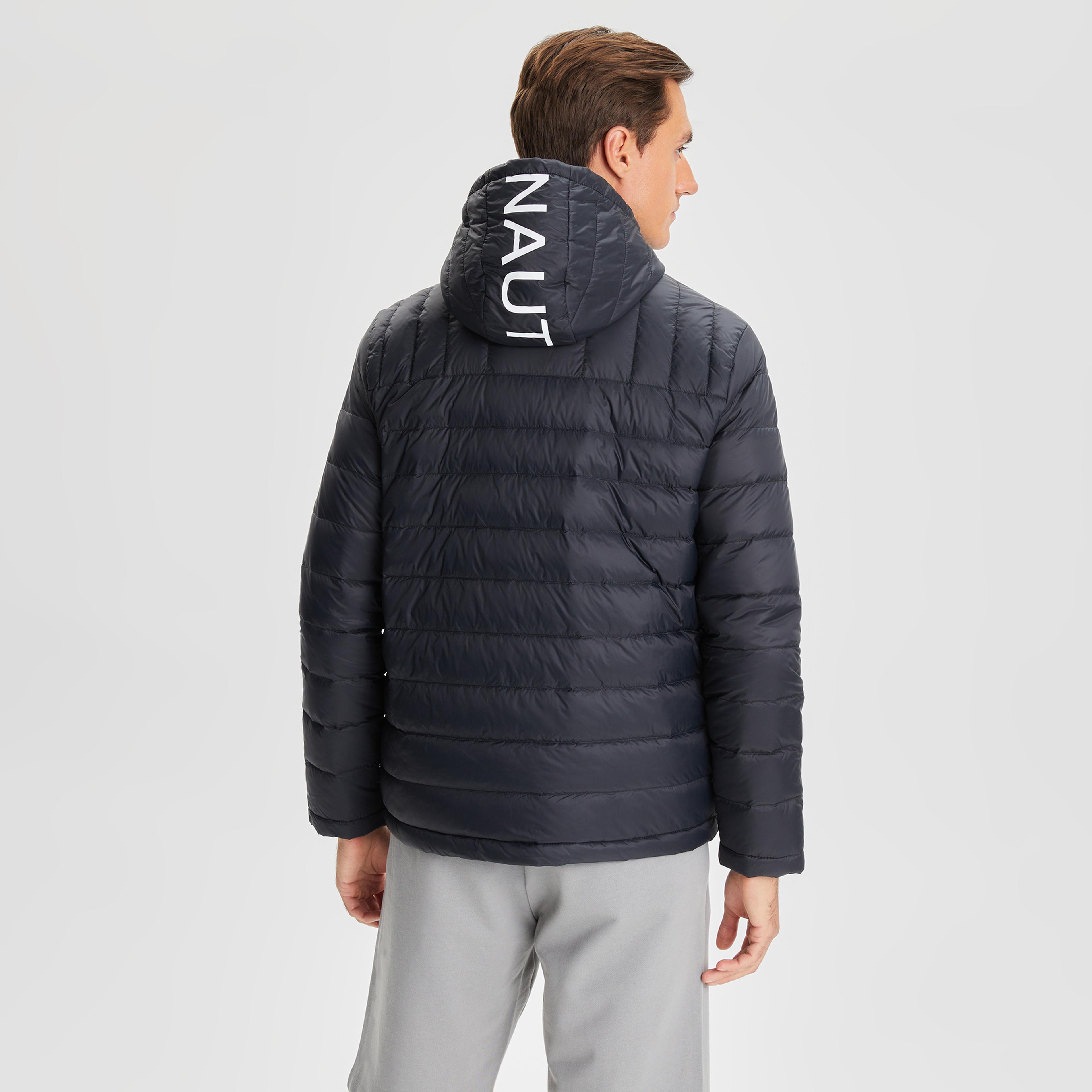 NAUTICA ERKEK SİYAH KAZ TÜYÜ MONT