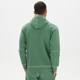 Market Triple Stitch Pullover Erkek Yeşil Hoodie