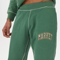 Market Triple Stitch Sweat Erkek Yeşil Pantolon