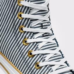 Converse Chuck Taylor All Star Herringbone Stripe Kadın Mavi Sneaker
