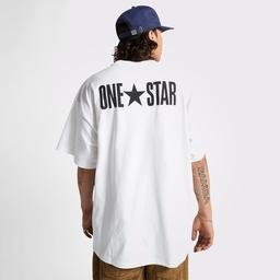 Converse One Star Erkek Beyaz T-Shirt