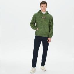 The Hundreds Croc Pullover Erkek Yeşil Sweatshirt