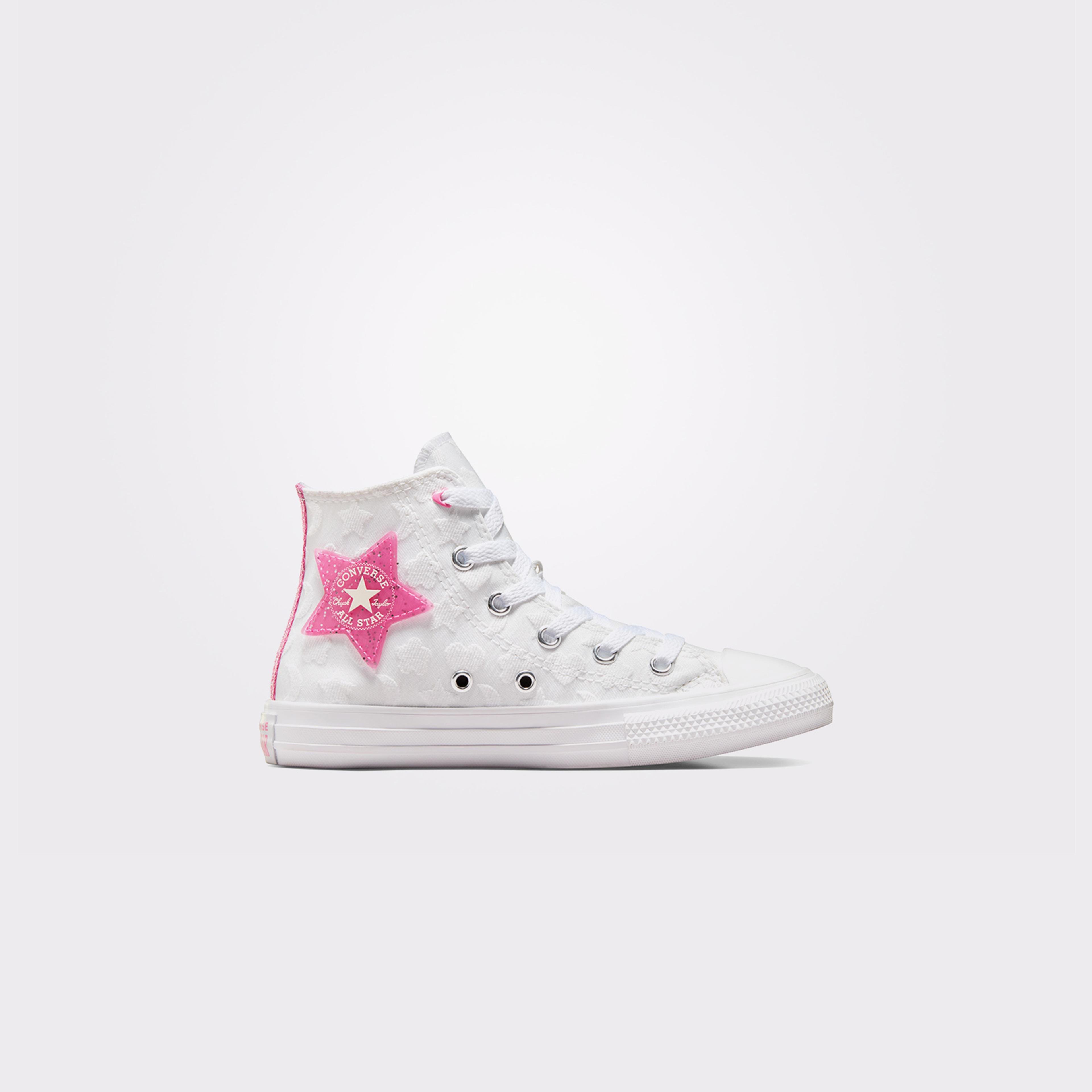 Converse Chuck Taylor All Star Sparkle Çocuk Beyaz Sneaker