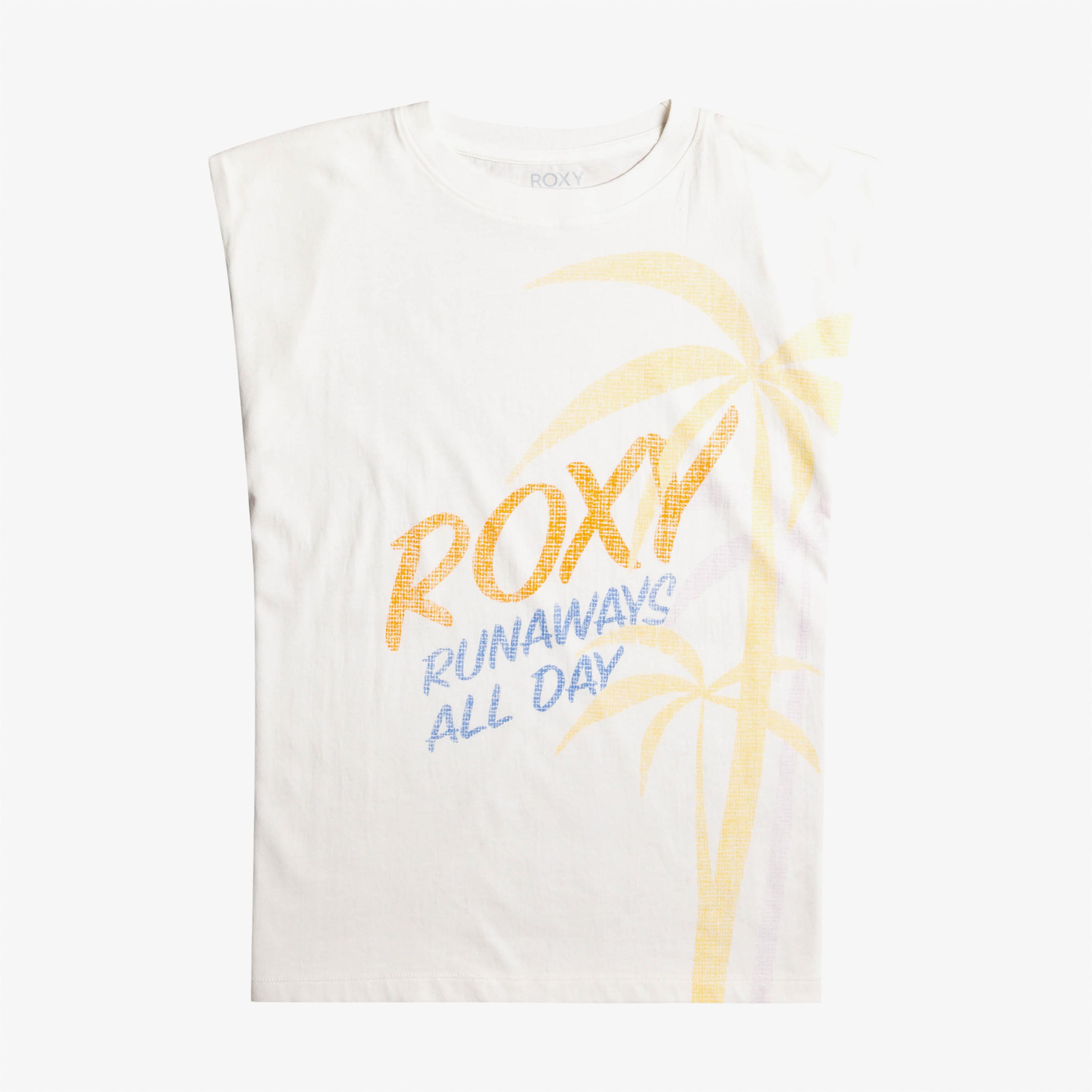 Quiksilver Smell Of Sea Kadın Beyaz T-Shirt
