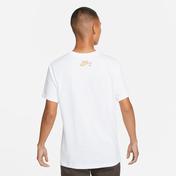 Nike Sportswear Coffee Swoosh Graphic Erkek Beyaz T-Shirt