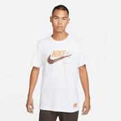 Nike Sportswear Coffee Swoosh Graphic Erkek Beyaz T-Shirt