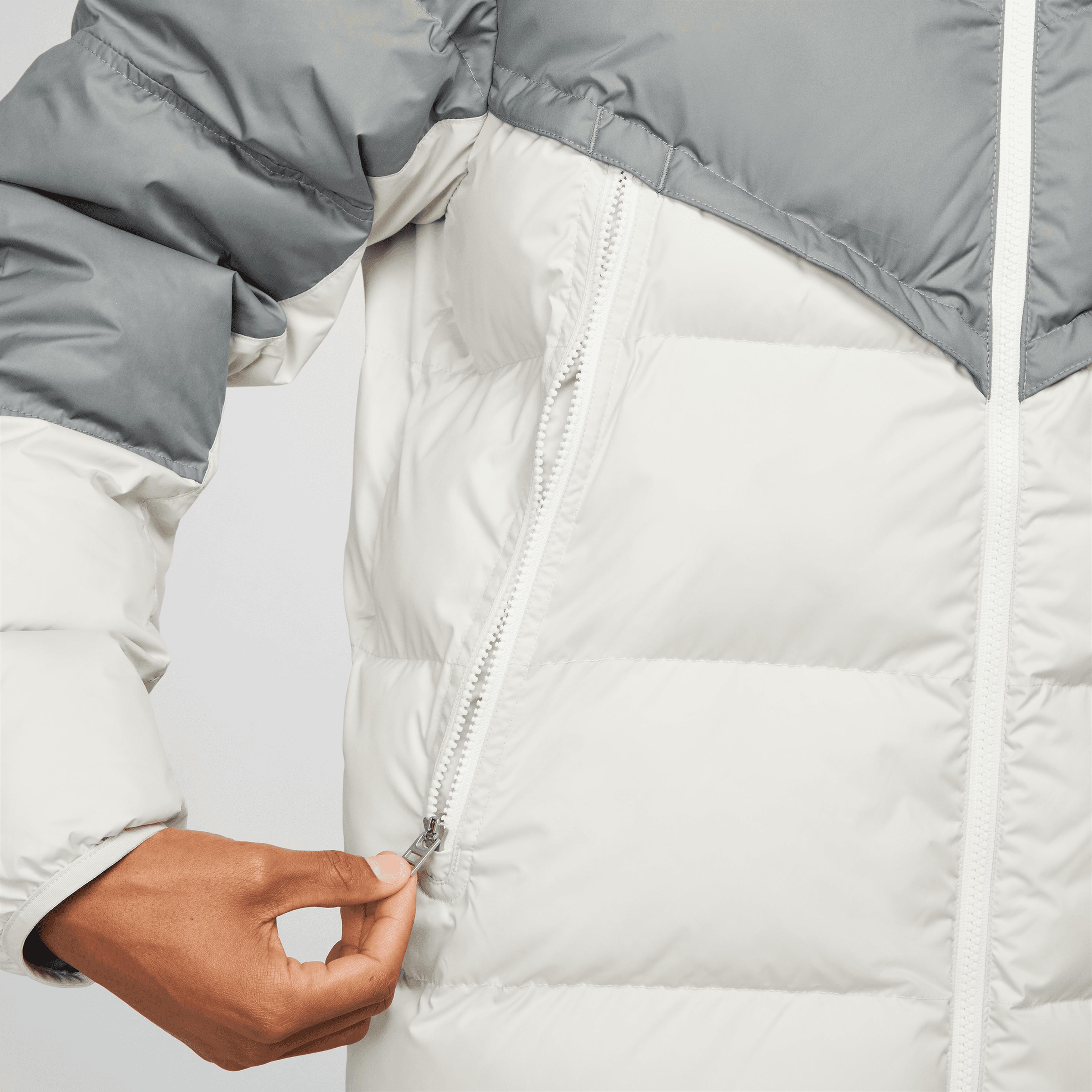 Nike Sportswear Storm-fıt Windrunner Erkek Gri/Beyaz Mont