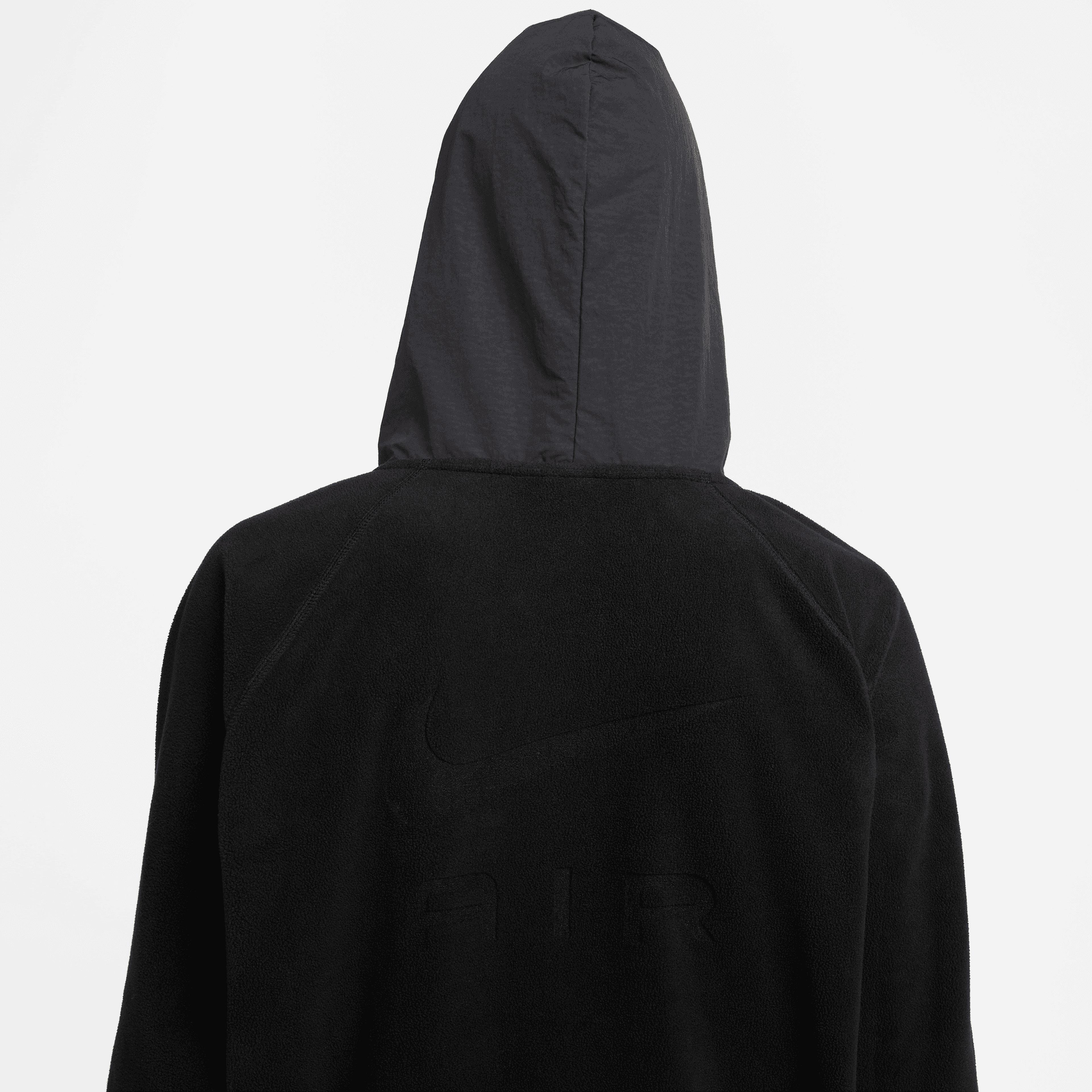 Nike Sportswear Air Winterized Pullover Erkek Siyah Hoodie