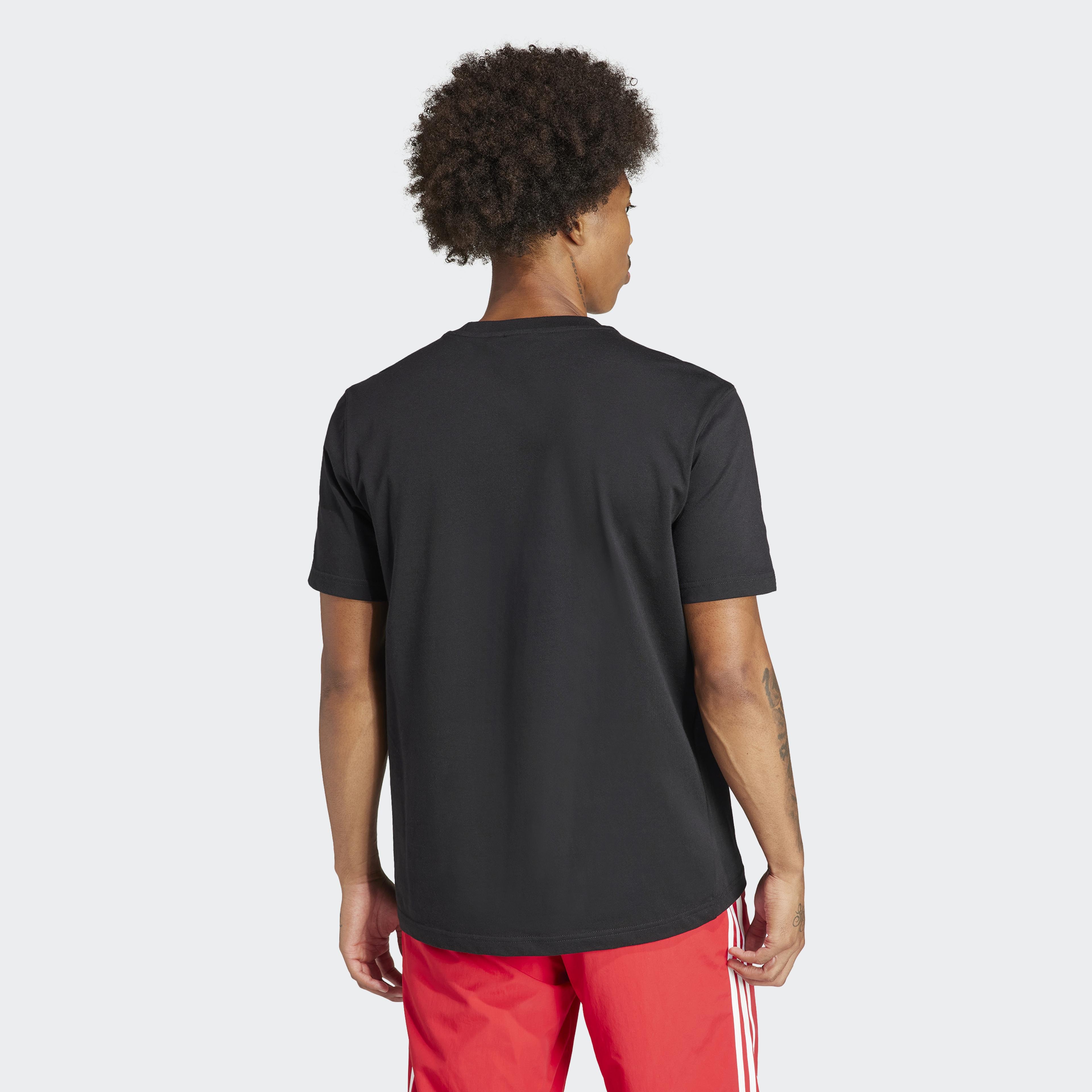 adidas Originals Trefoil 2000 Running Erkek Siyah T-Shirt