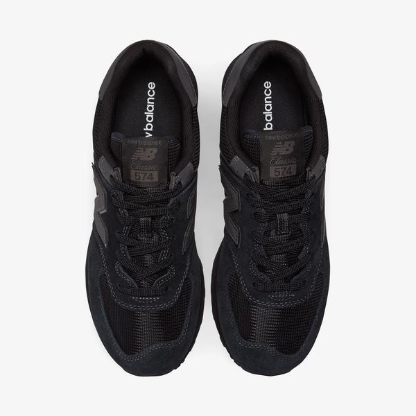 New Balance 574 Erkek Siyah Spor Ayakkabı_3