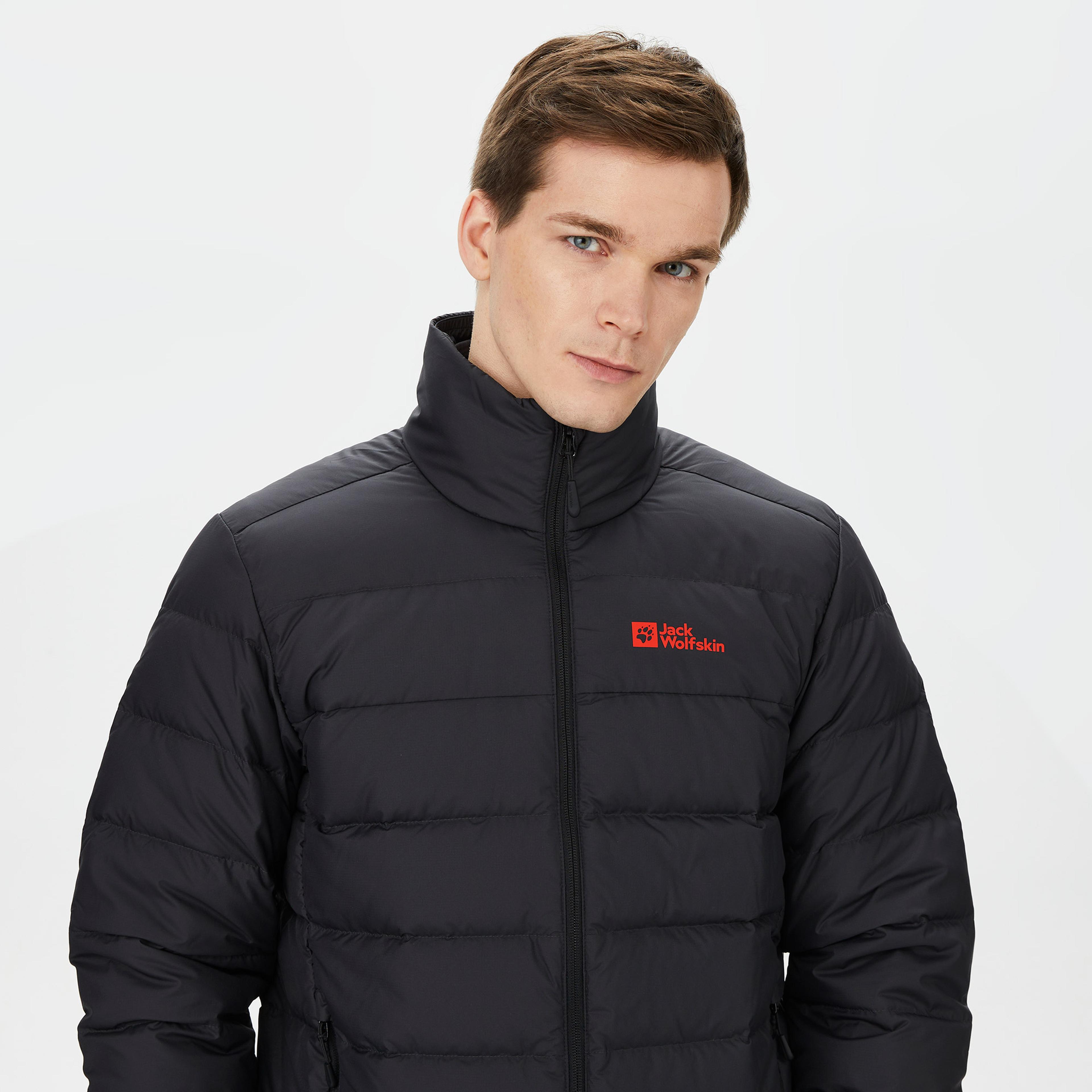 Jack Wolfskin Ather Down Erkek Gri Mont