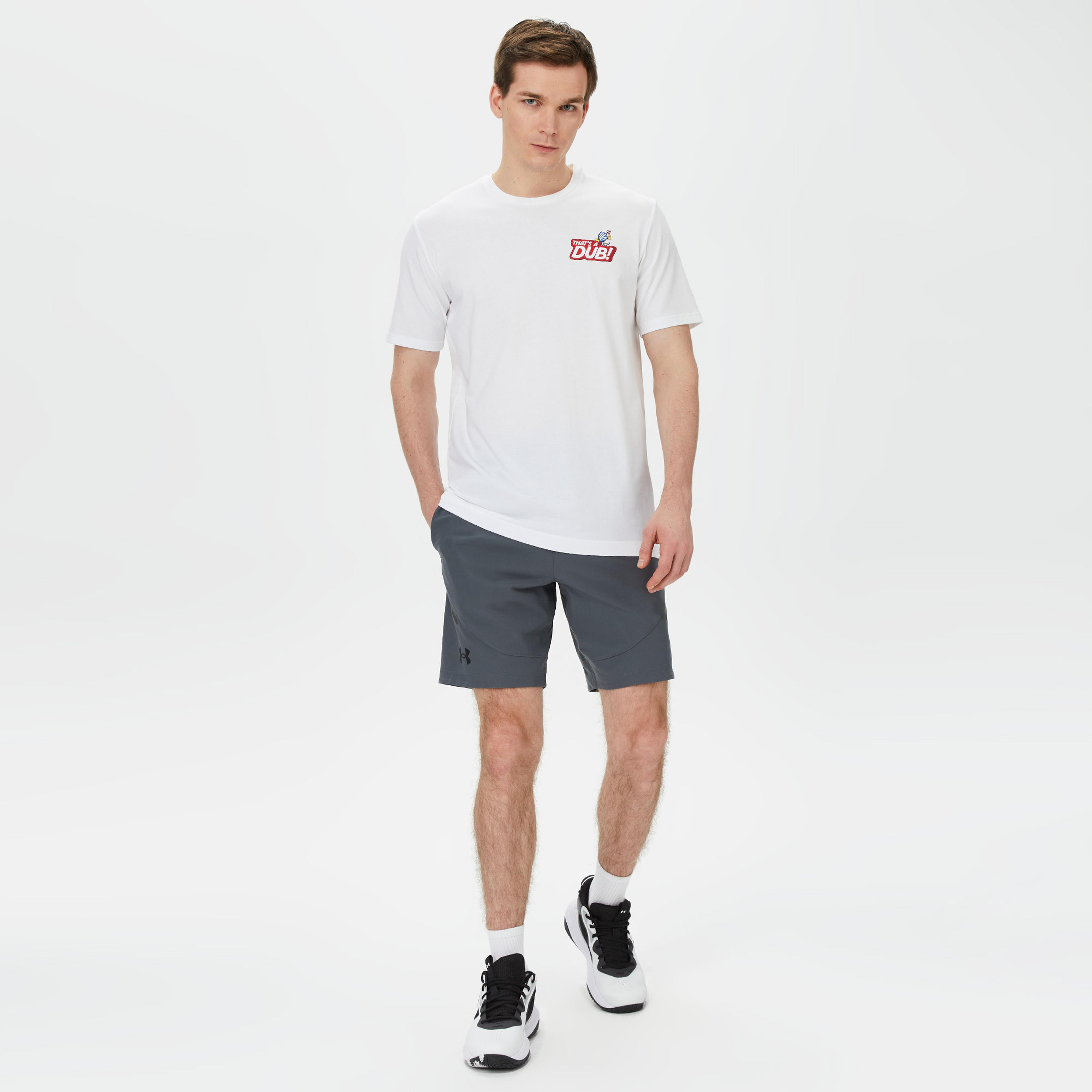 Under Armour Unstoppable Erkek Gri Şort