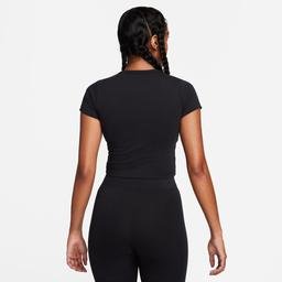 Nike Sportswear Bby Tee Swsh Kadın Siyah Crop T-Shirt