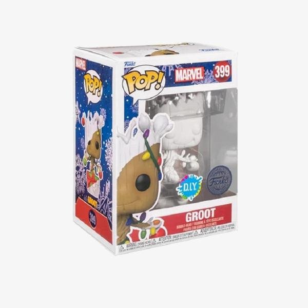 Funko POP: Marvel: Holiday Groot Special Edition Renkli Figür