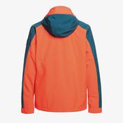 Quiksilver Mission Block Erkek Turuncu Kayak Montu