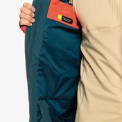 Quiksilver Mission Block Erkek Turuncu Kayak Montu