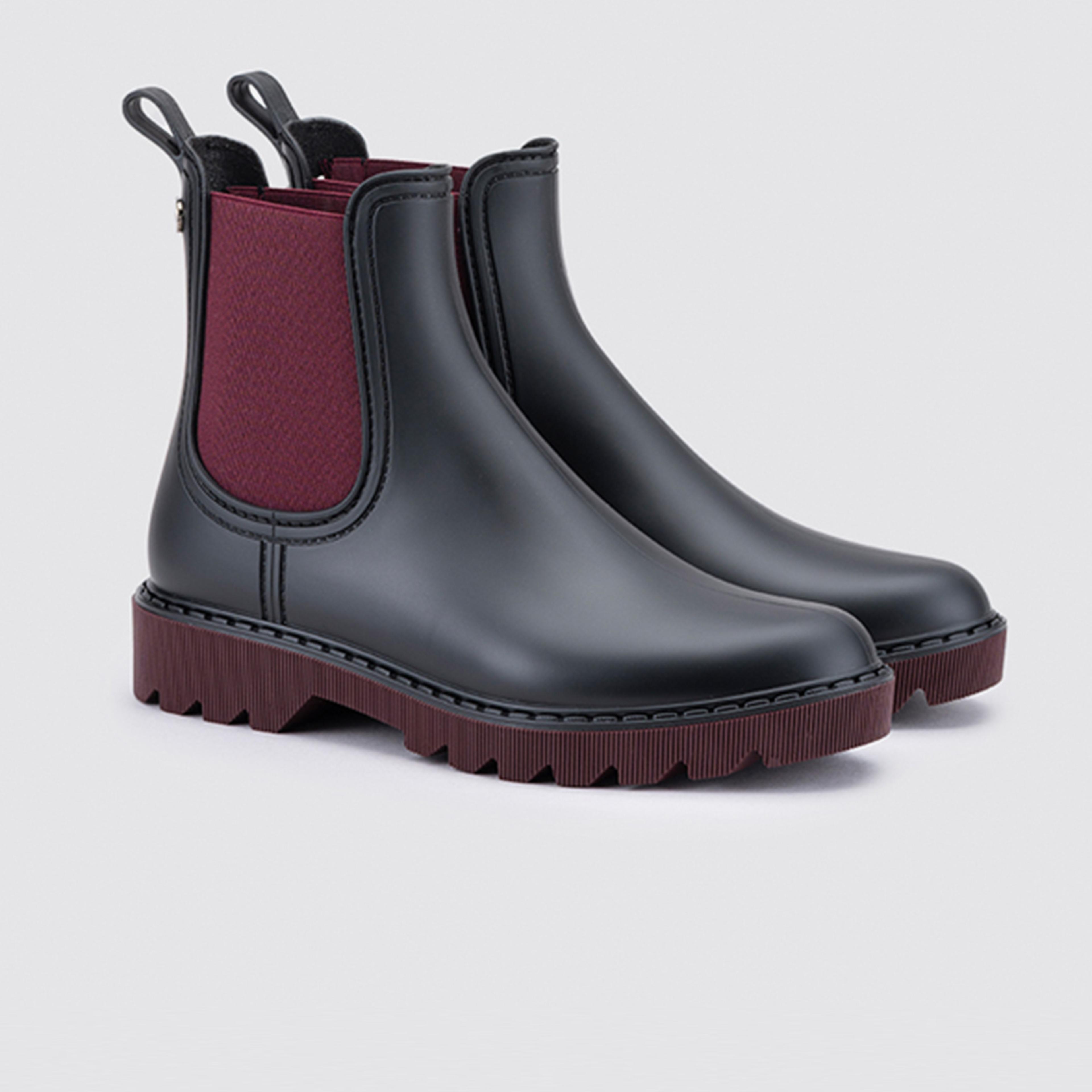 Igor Chloe Bicolor Kadın Bordo Çizme