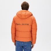 Calvin Klein Jeans Essentials Non Down Logo Erkek Turuncu Mont
