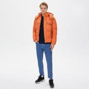 Calvin Klein Jeans Essentials Non Down Logo Erkek Turuncu Mont