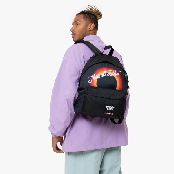 Eastpak Padded Pak'R That's All Folks! Unisex Siyah Sırt Çantası_1