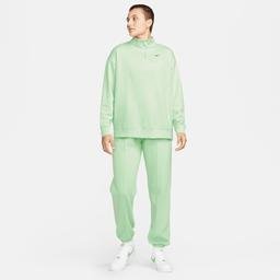 Nike Sportswear Oversized 1/4-Zip Fleece Top Kadın Yeşil Sweatshirt