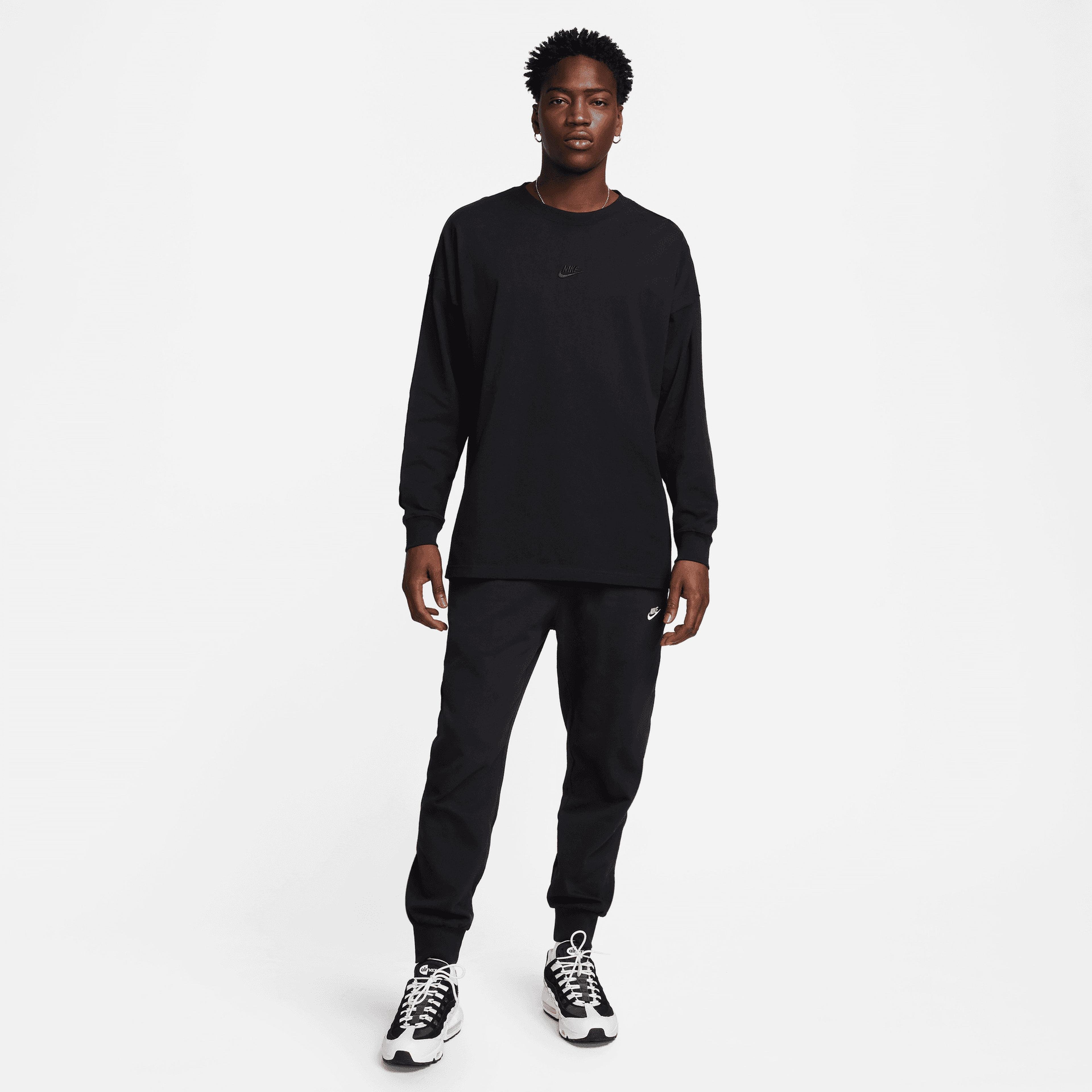 Nike Club Fleece Sportswear Erkek Siyah Eşofman Altı