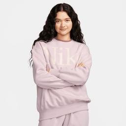 Nike Sportswear Phoenix Fleece Sportswear Kadın Pembe Sweatshirt