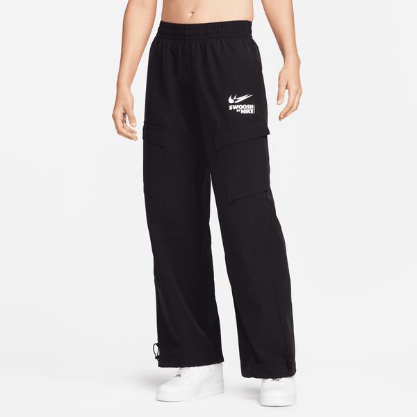 Nike Sportswear Cargo Woven Gls Kadın Siyah Eşofman Altı