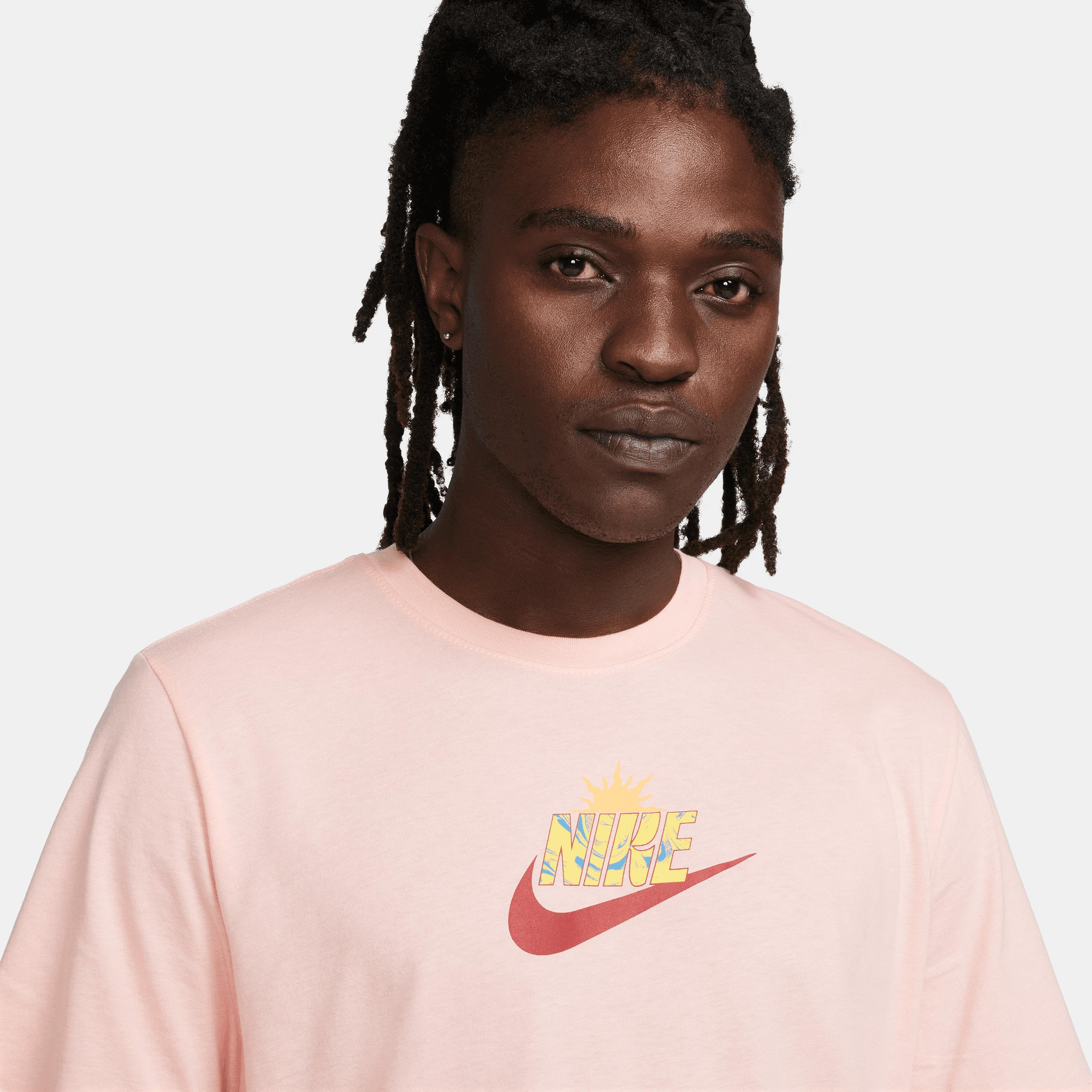 Nike Sportswear Erkek Pembe T-Shirt