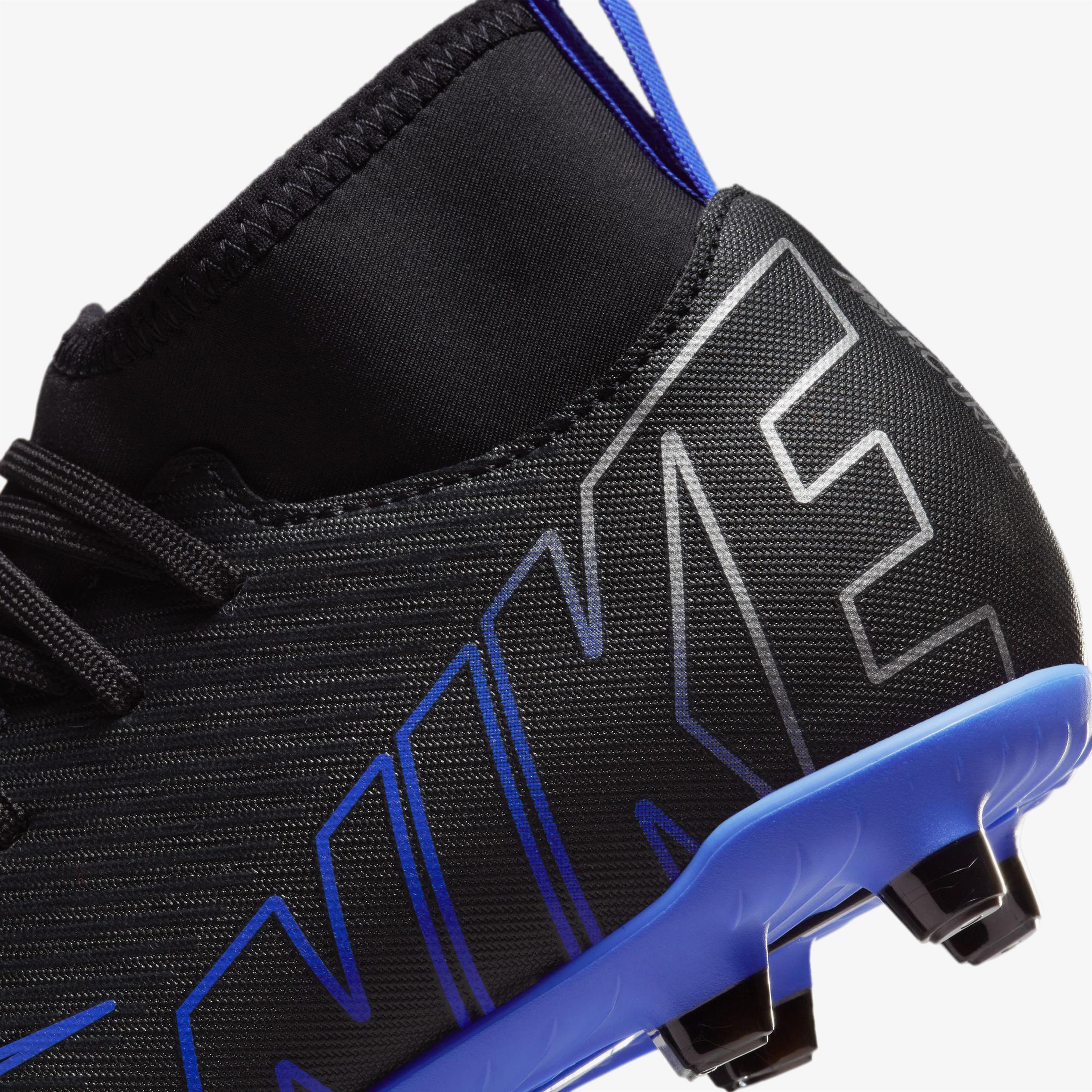 Nike Mercurial Superfly 9 Club Çocuk Siyah Çim Saha Kramponu