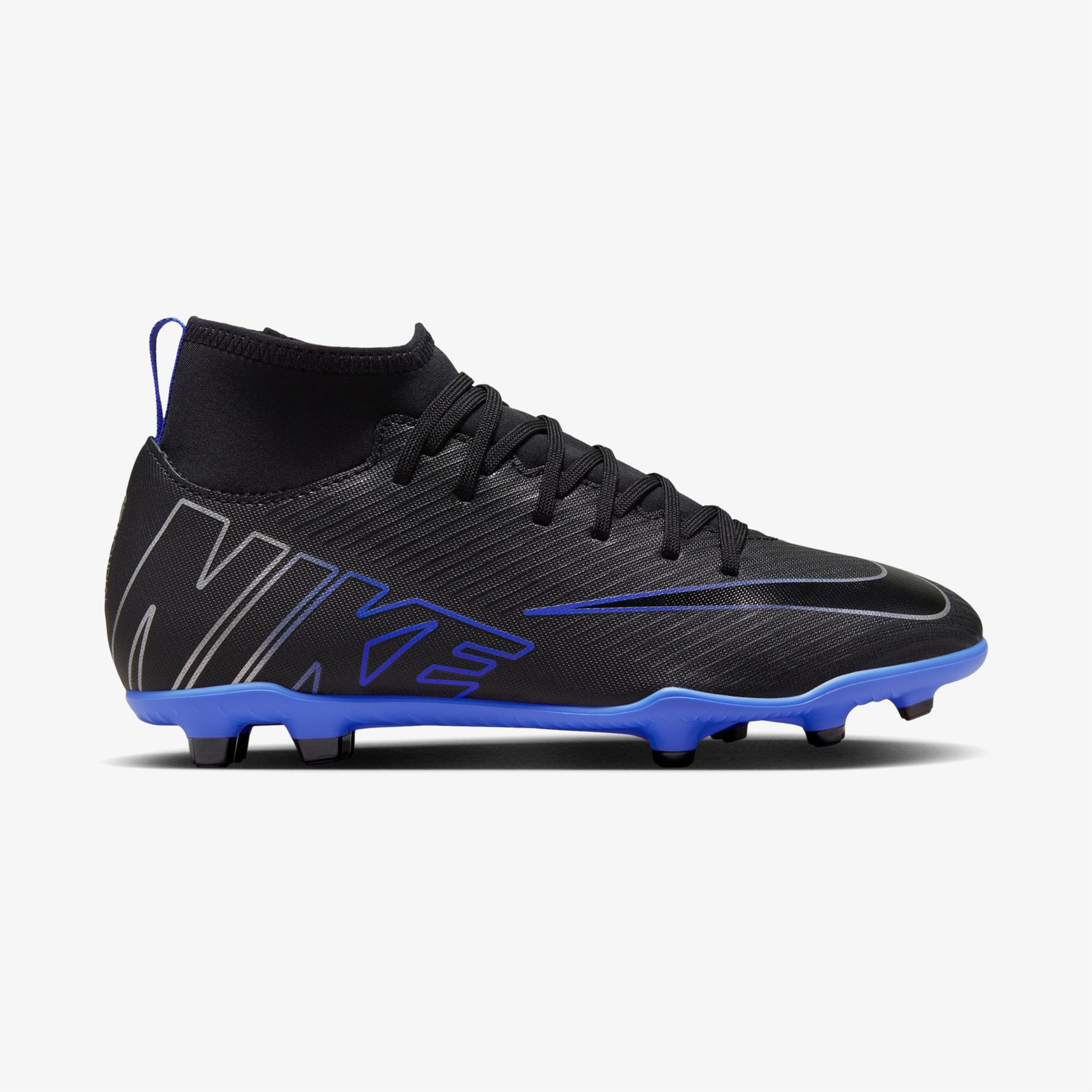 Nike Mercurial Superfly 9 Club Çocuk Siyah Çim Saha Kramponu